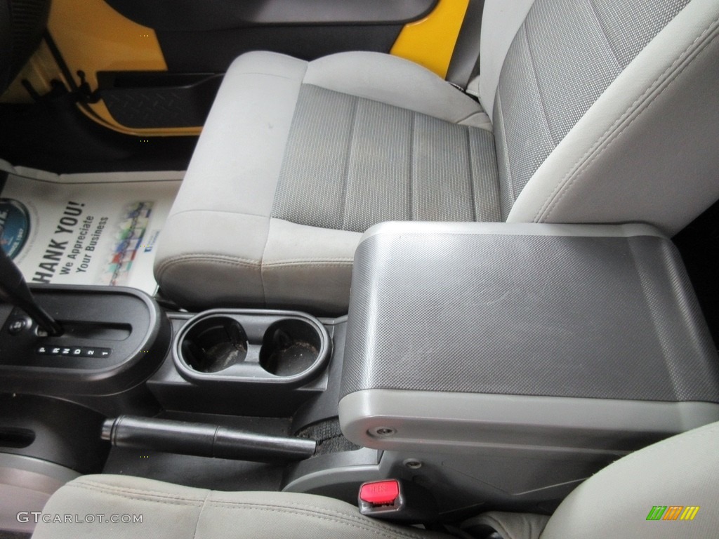 2008 Wrangler Unlimited X 4x4 - Detonator Yellow / Dark Slate Gray/Med Slate Gray photo #28