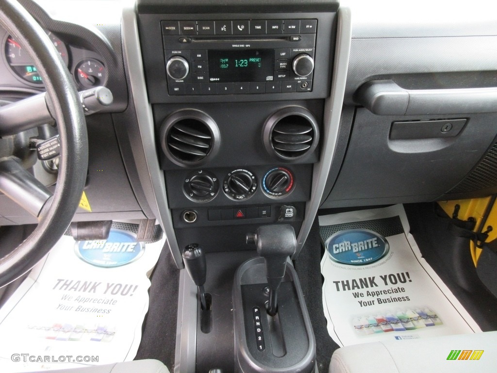2008 Wrangler Unlimited X 4x4 - Detonator Yellow / Dark Slate Gray/Med Slate Gray photo #29