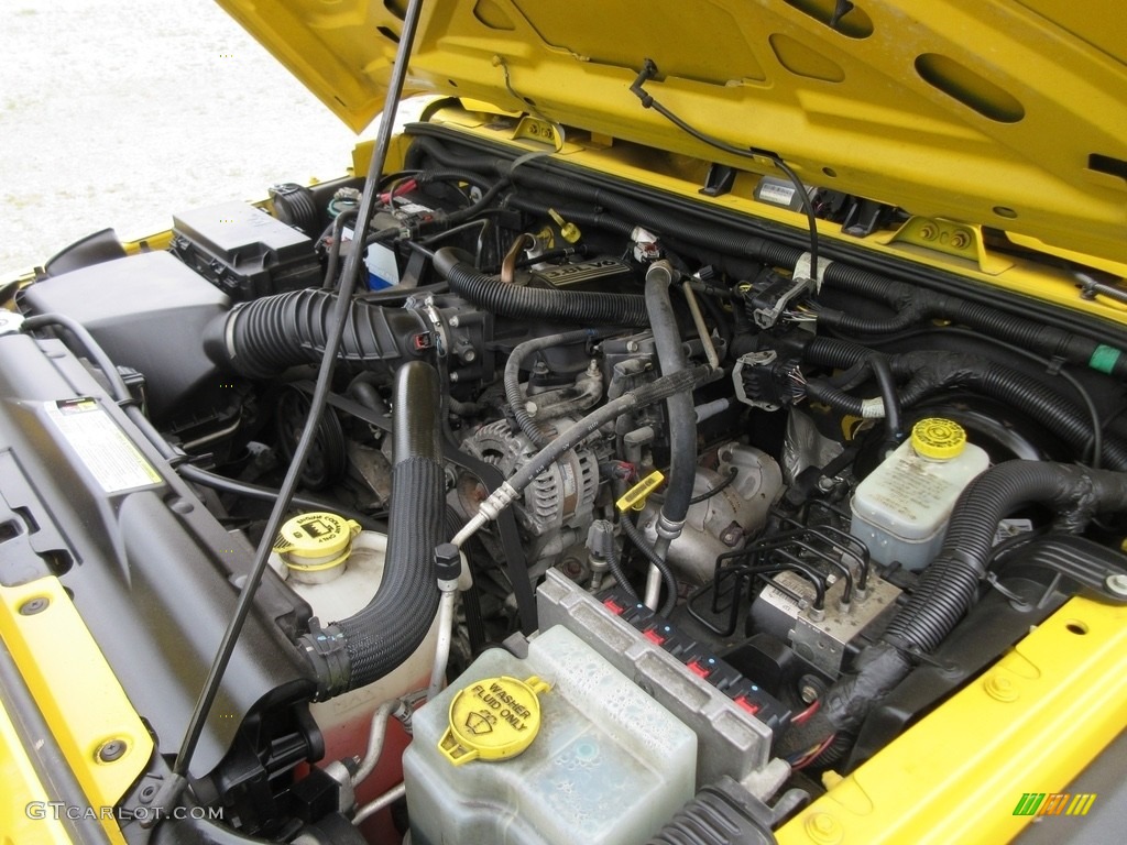 2008 Wrangler Unlimited X 4x4 - Detonator Yellow / Dark Slate Gray/Med Slate Gray photo #39