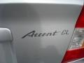 2002 Silver Mist Hyundai Accent GL Sedan  photo #31