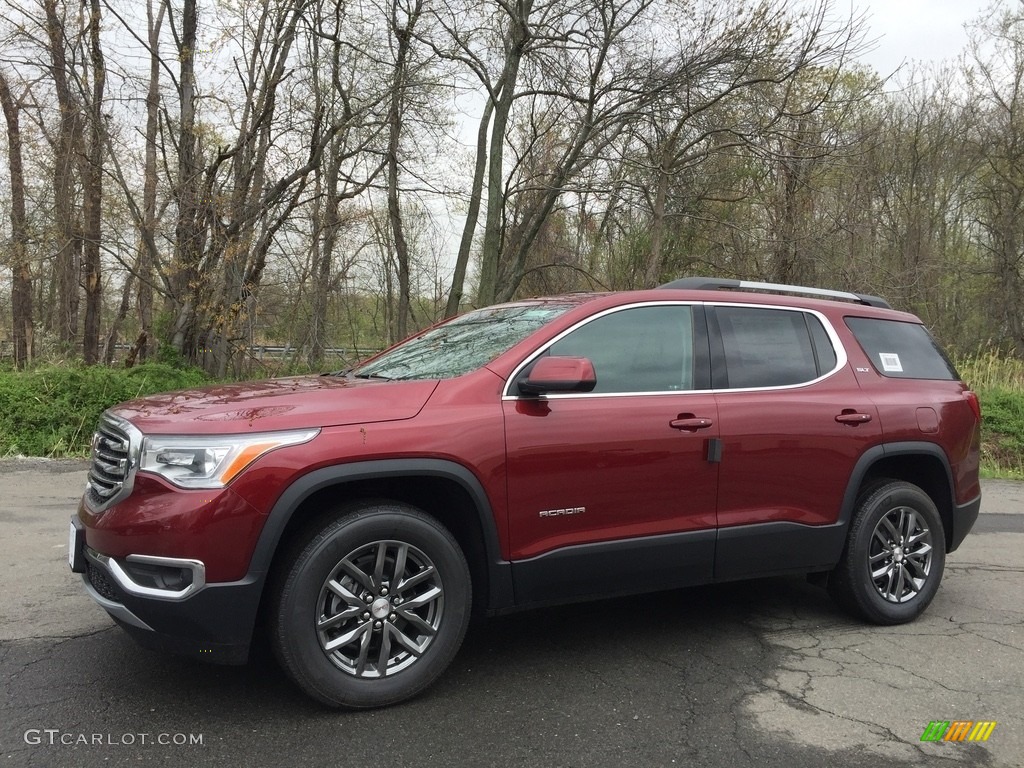 Crimson Red Tintcoat 2017 GMC Acadia SLT AWD Exterior Photo #120171962