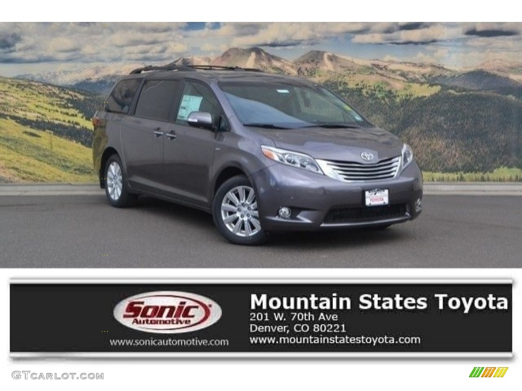 Predawn Gray Mica Toyota Sienna