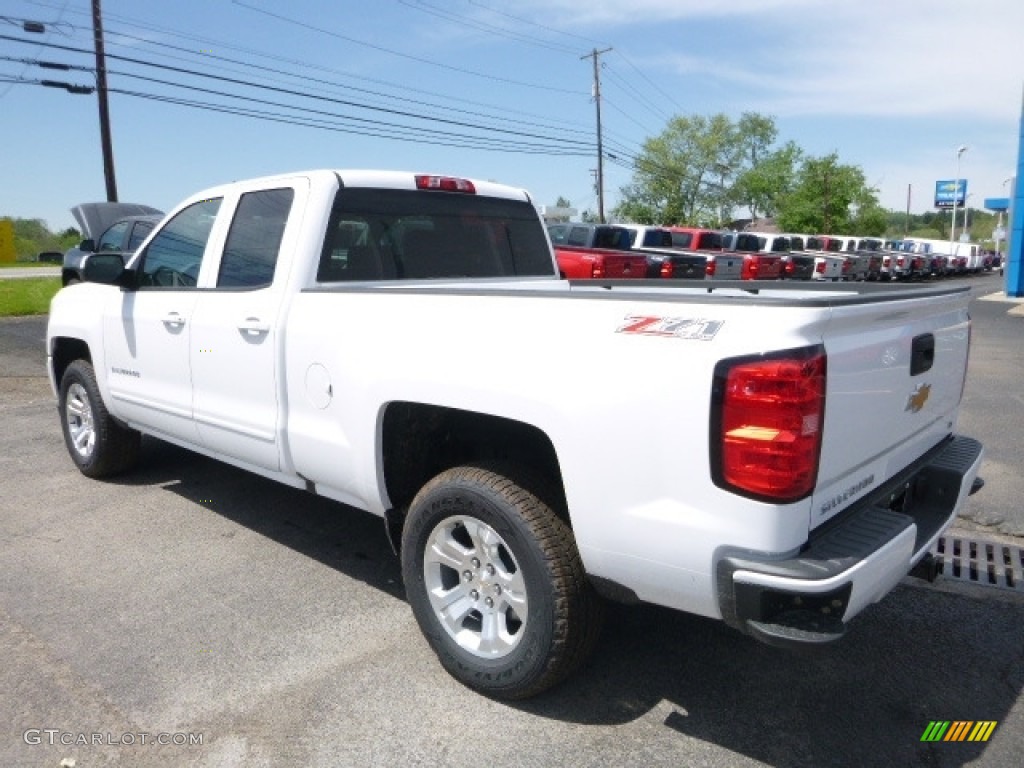 2017 Silverado 1500 LT Double Cab 4x4 - Summit White / Jet Black photo #3