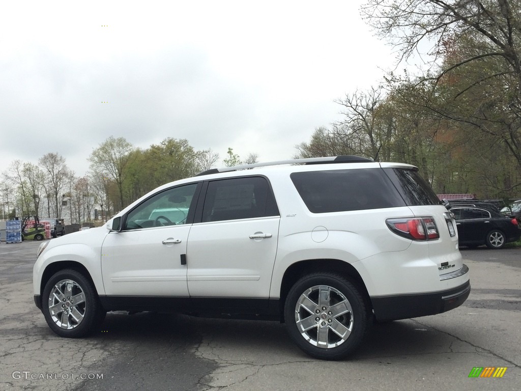 2017 Acadia Limited AWD - White Frost Tricoat / Ebony photo #6