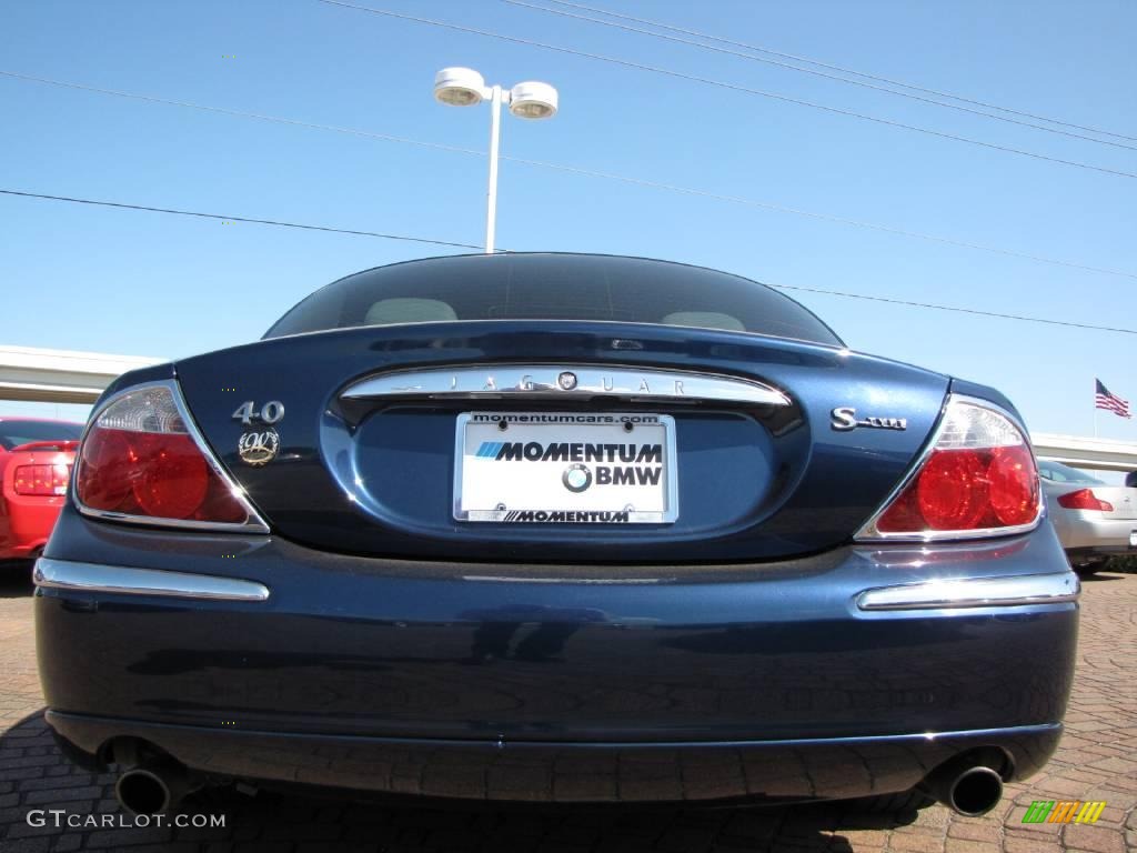 2000 S-Type 4.0 - Sapphire Blue / Ivory photo #4