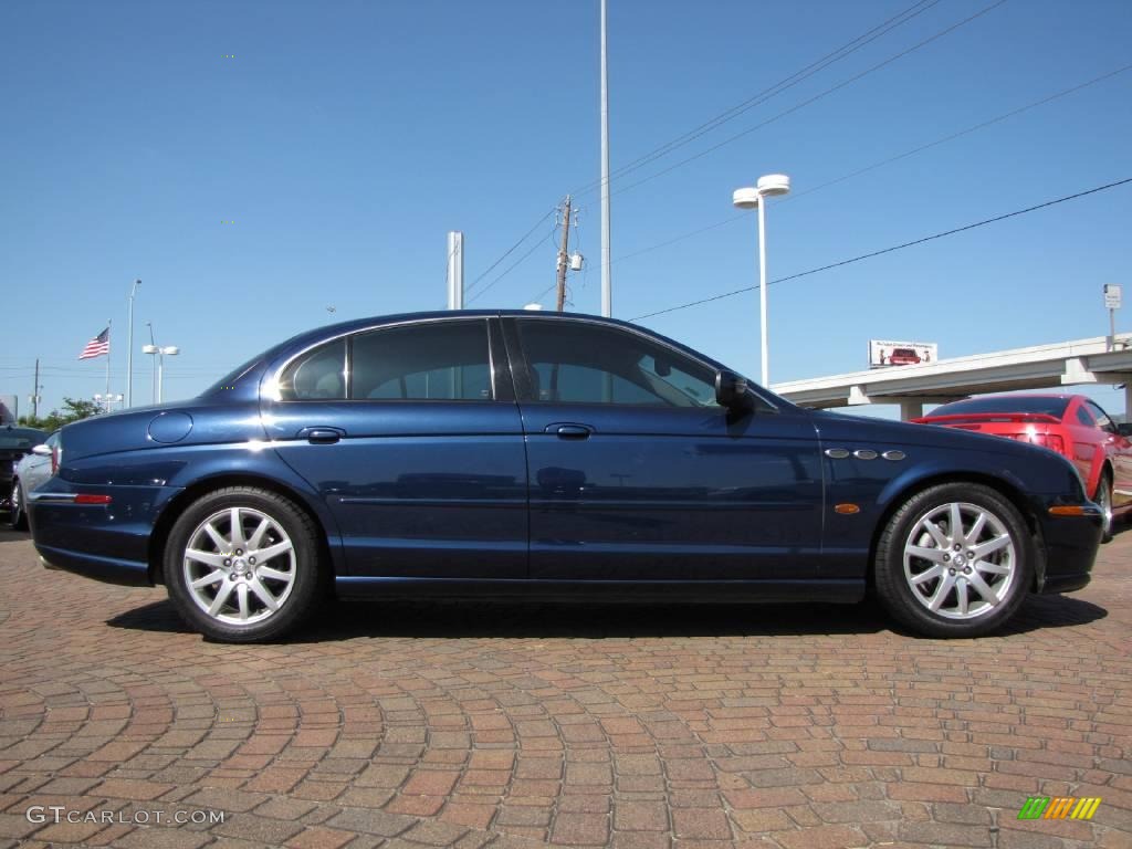 2000 S-Type 4.0 - Sapphire Blue / Ivory photo #6