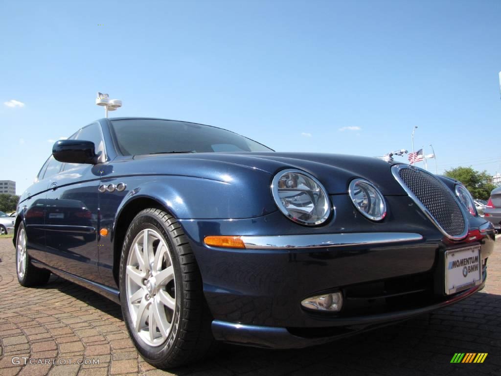 2000 S-Type 4.0 - Sapphire Blue / Ivory photo #7