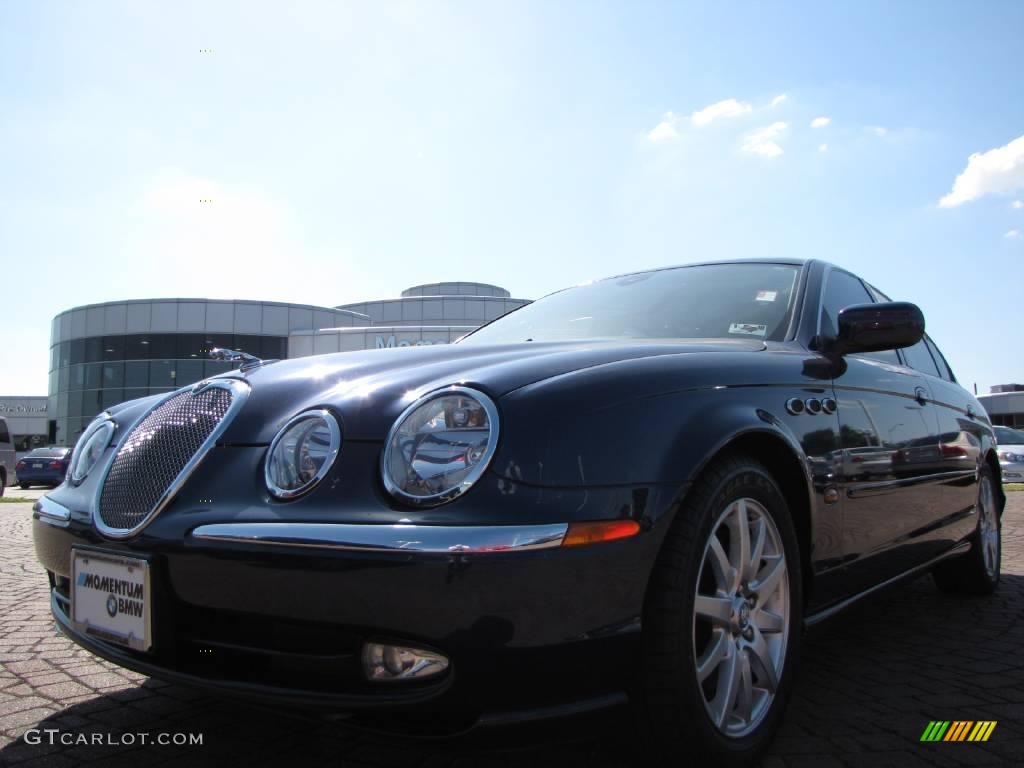 2000 S-Type 4.0 - Sapphire Blue / Ivory photo #9