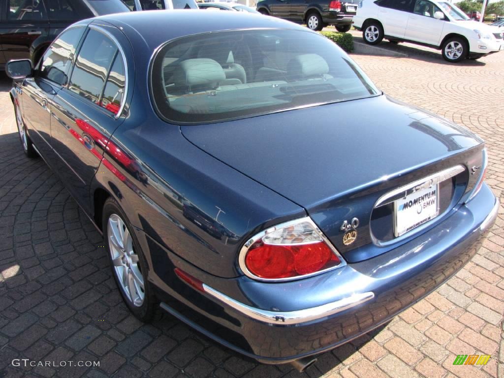 2000 S-Type 4.0 - Sapphire Blue / Ivory photo #11