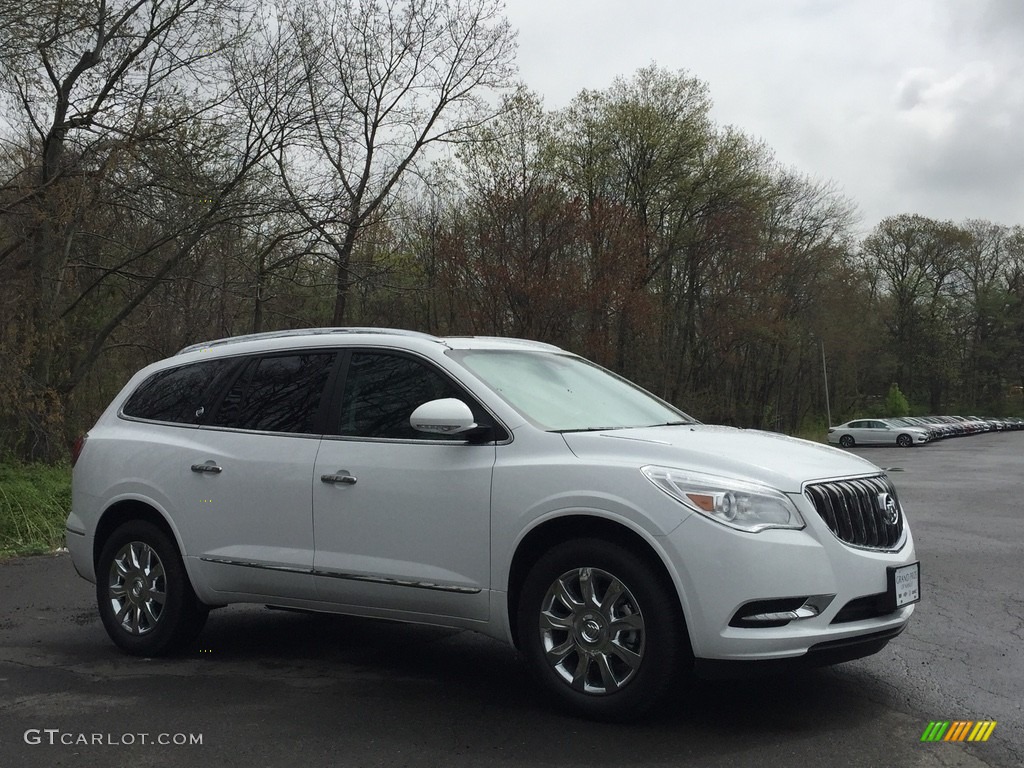 2017 Enclave Premium AWD - Summit White / Ebony/Ebony photo #3