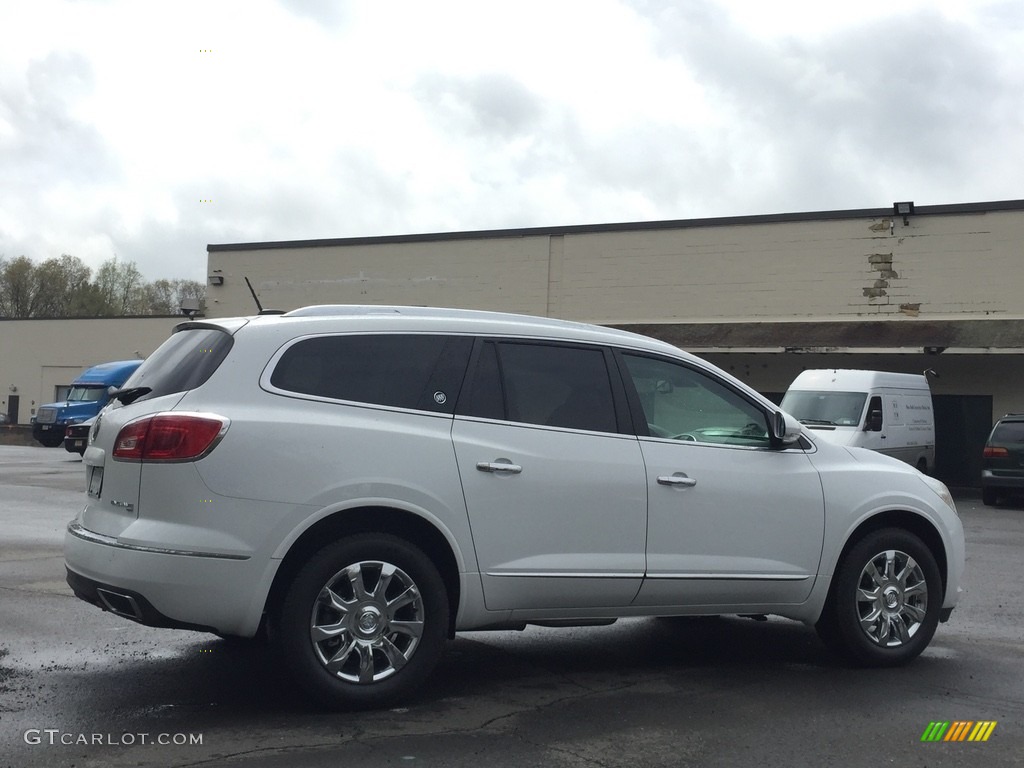 2017 Enclave Premium AWD - Summit White / Ebony/Ebony photo #4