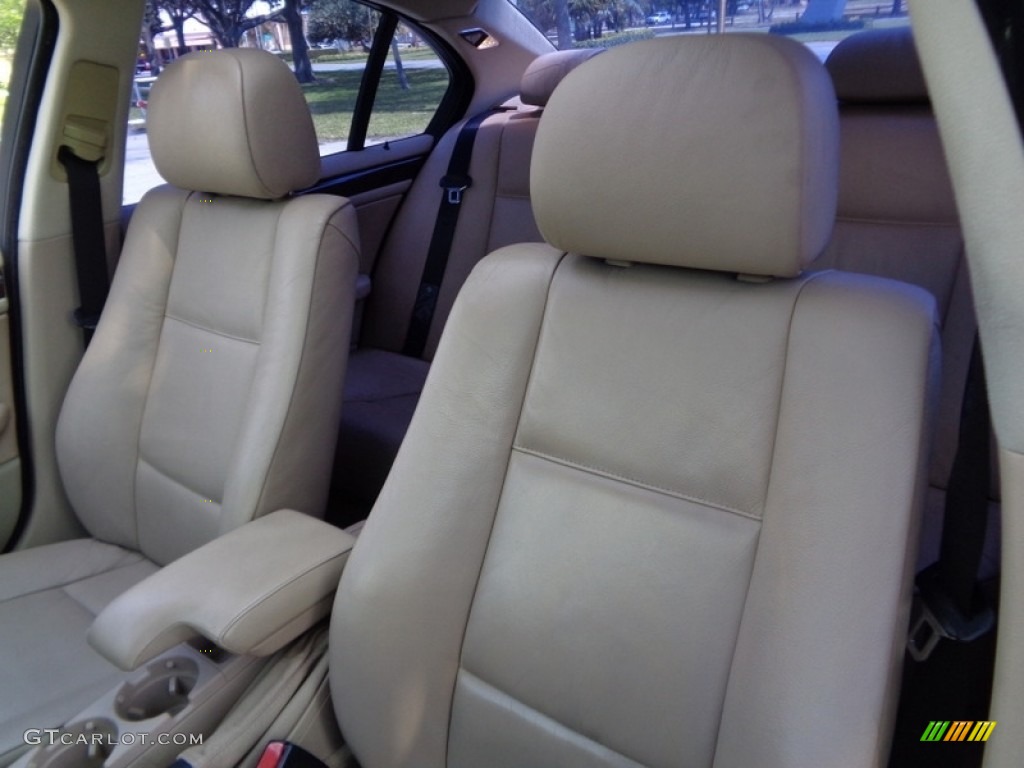 2003 3 Series 330i Sedan - Alpine White / Sand photo #24