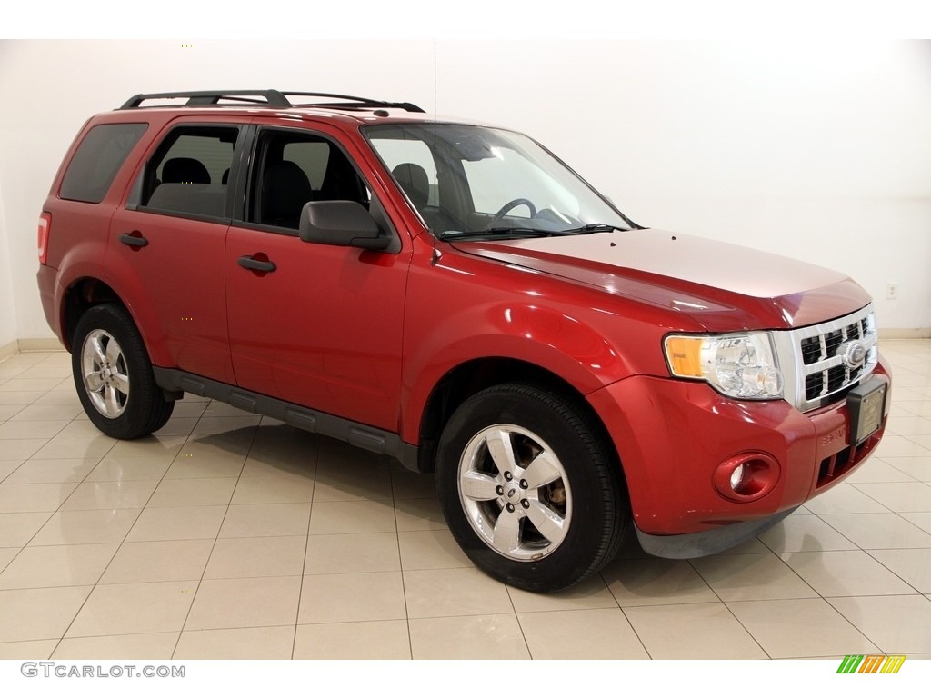 2009 Escape XLT V6 4WD - Redfire Pearl / Charcoal photo #1
