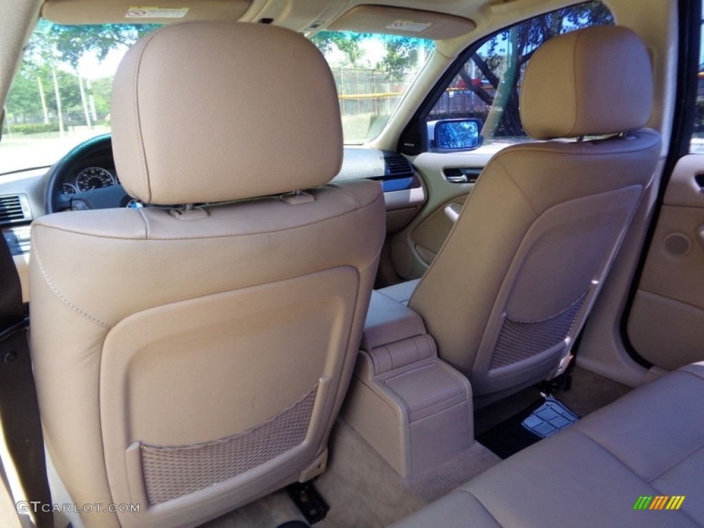 2003 3 Series 330i Sedan - Alpine White / Sand photo #36