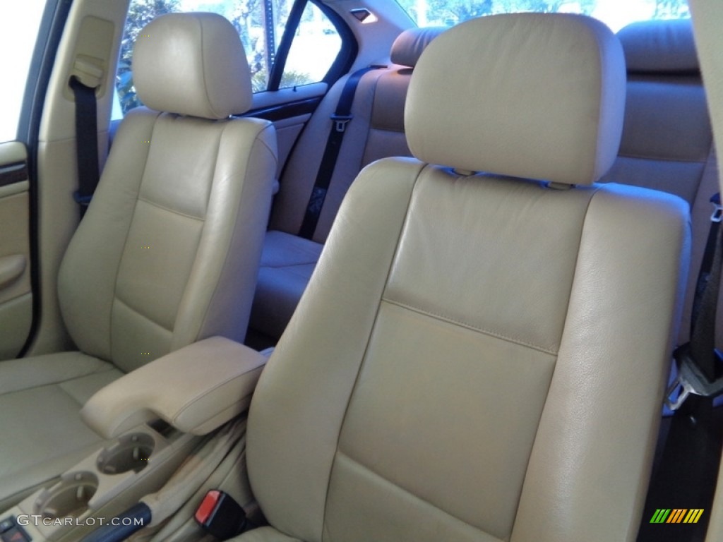 2003 3 Series 330i Sedan - Alpine White / Sand photo #46