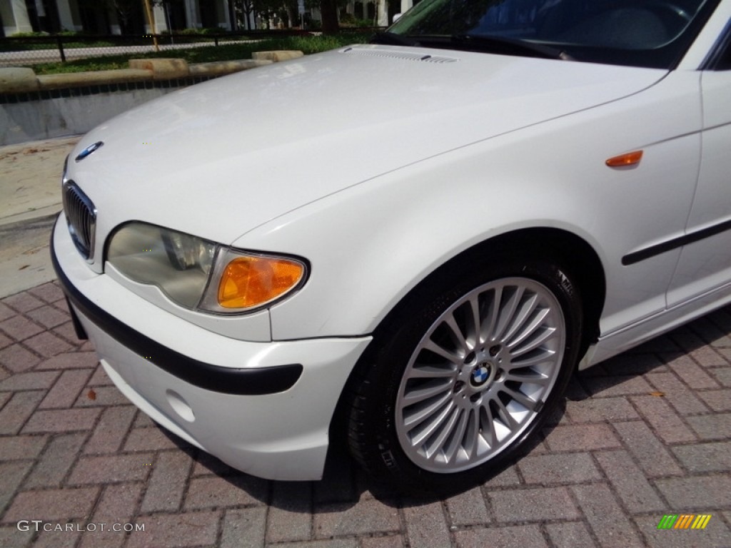 2003 3 Series 330i Sedan - Alpine White / Sand photo #58