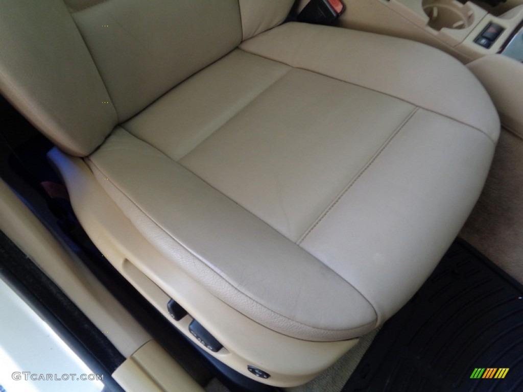 2003 3 Series 330i Sedan - Alpine White / Sand photo #64