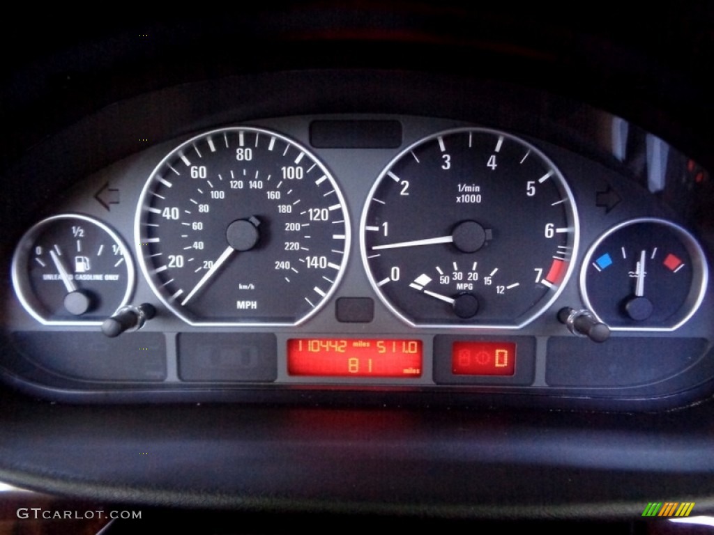 2003 BMW 3 Series 330i Sedan Gauges Photos