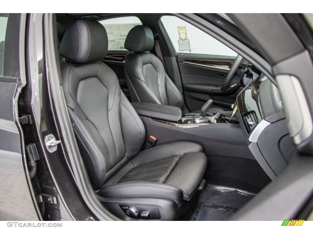 2017 5 Series 540i Sedan - Dark Graphite Metallic / Black photo #2