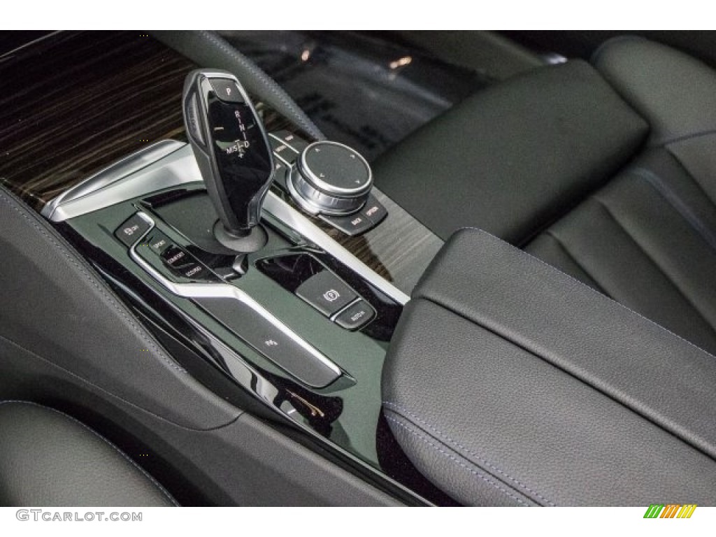 2017 5 Series 540i Sedan - Dark Graphite Metallic / Black photo #7