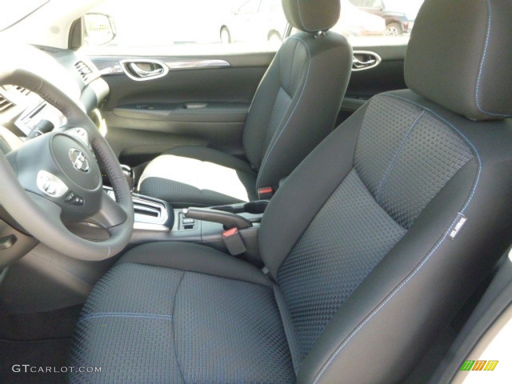 2017 Sentra SR - Aspen White / Charcoal photo #13