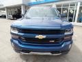 2017 Deep Ocean Blue Metallic Chevrolet Silverado 1500 LT Crew Cab 4x4  photo #2