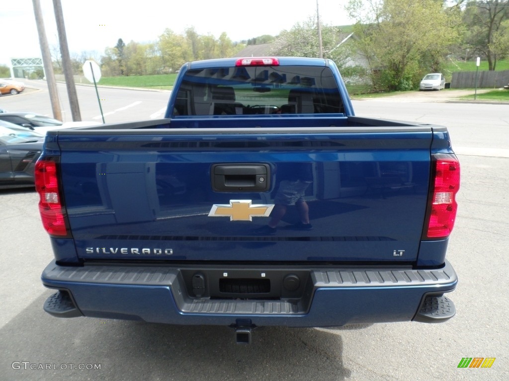 2017 Silverado 1500 LT Crew Cab 4x4 - Deep Ocean Blue Metallic / Jet Black photo #6