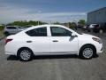 2017 Fresh Powder White Nissan Versa S  photo #6