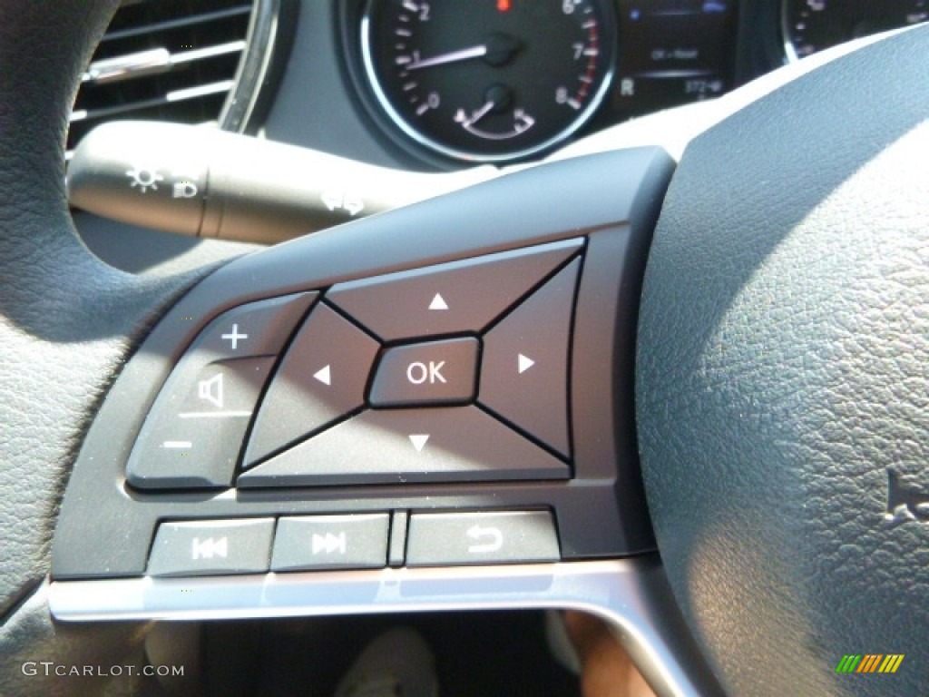 2017 Rogue S AWD - Monarch Orange / Charcoal photo #20
