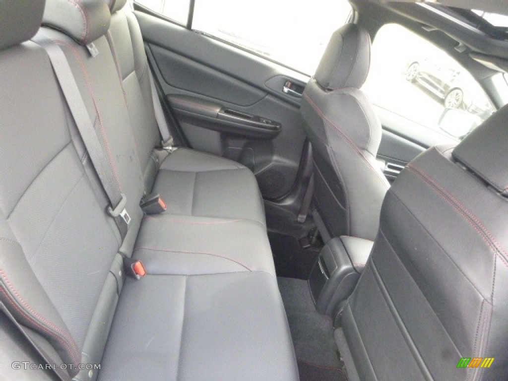2017 Subaru WRX Limited Rear Seat Photo #120179807