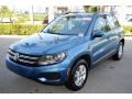 Pacific Blue Metallic - Tiguan S Photo No. 4