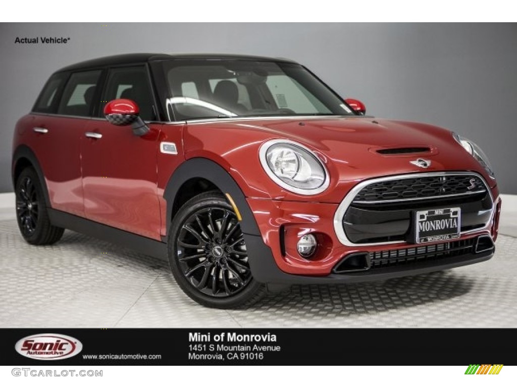 2017 Clubman Cooper S - Blazing Red Metallic / Carbon Black photo #1