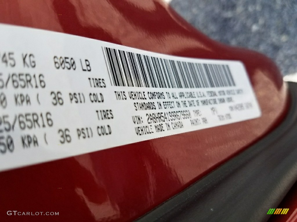 2009 Town & Country Touring - Deep Crimson Crystal Pearl / Medium Slate Gray/Light Shale photo #17