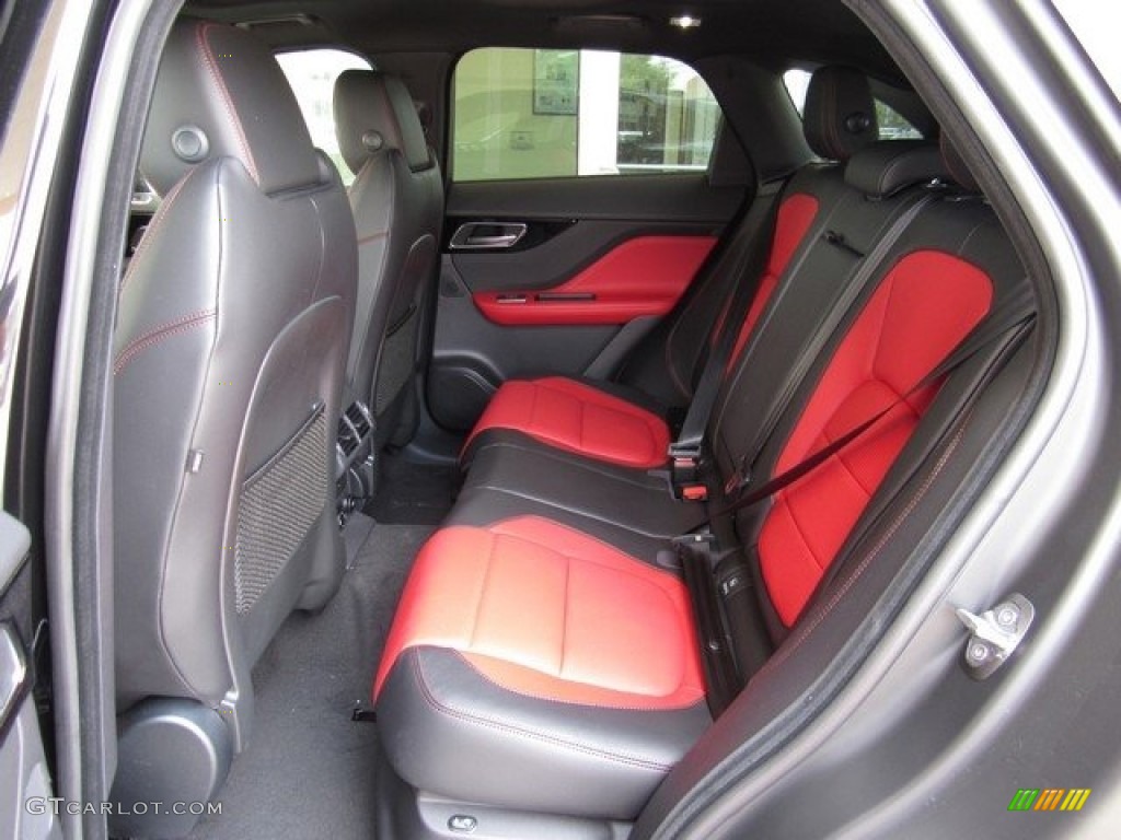 2017 Jaguar F-PACE 35t AWD R-Sport Rear Seat Photos
