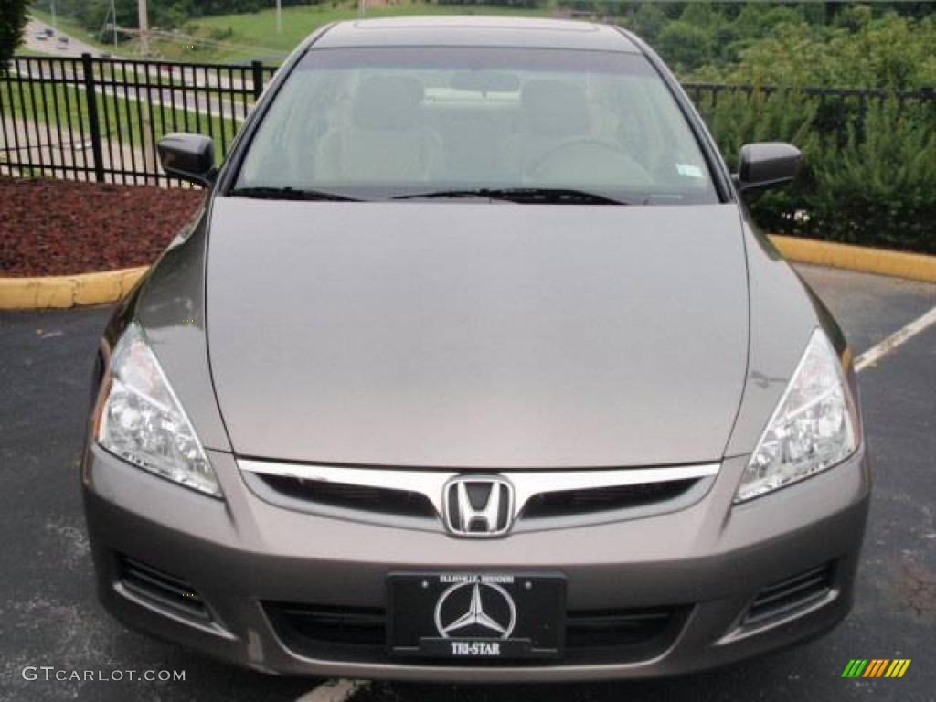 2007 Accord EX-L Sedan - Carbon Bronze Pearl / Ivory photo #2