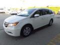 White Diamond Pearl 2017 Honda Odyssey SE Exterior