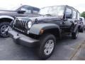 2017 Black Jeep Wrangler Unlimited Sport 4x4  photo #1