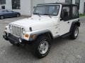 2000 Stone White Jeep Wrangler Sport 4x4  photo #1