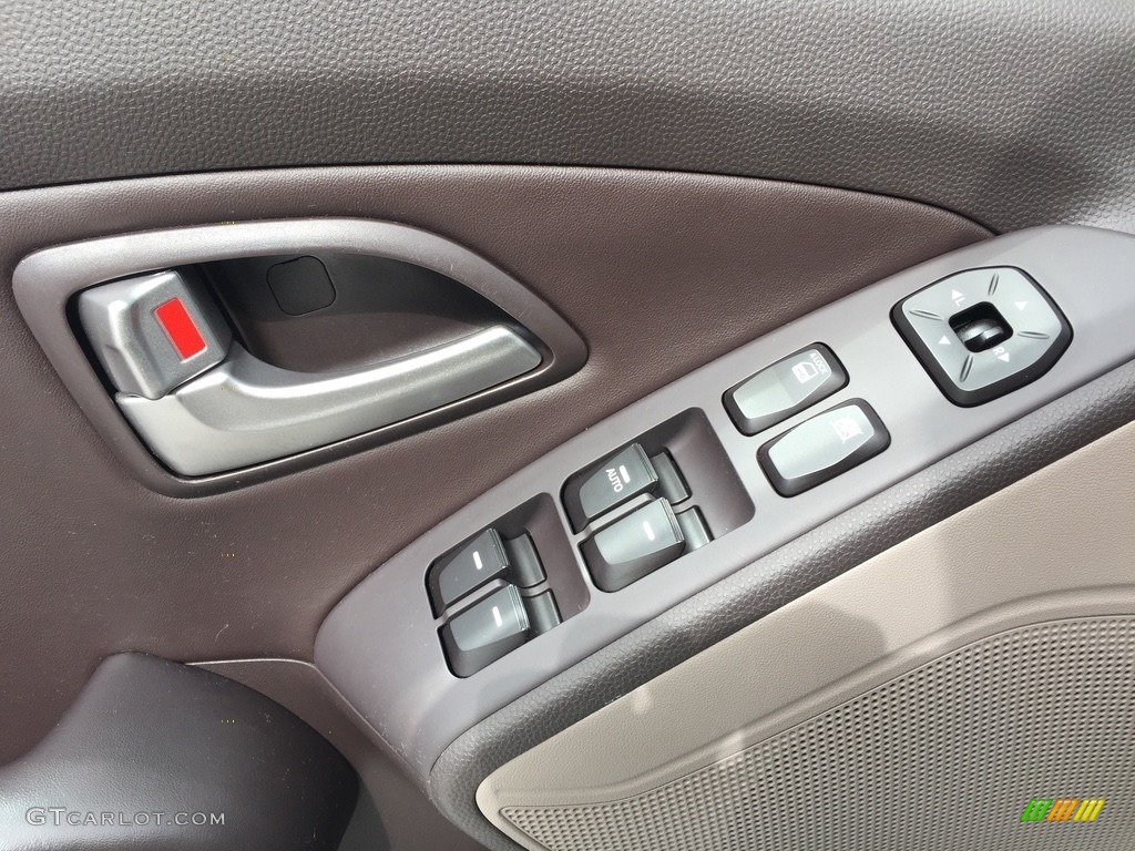 2013 Tucson GLS AWD - Cotton White / Taupe photo #8