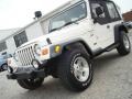 2000 Stone White Jeep Wrangler Sport 4x4  photo #2