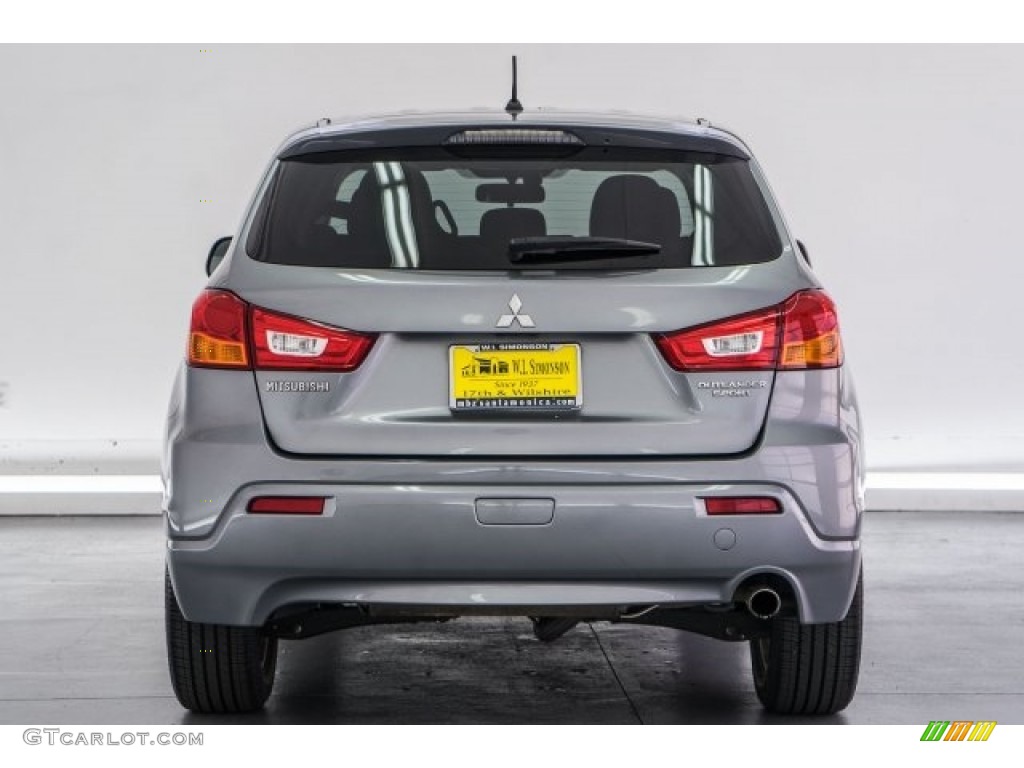 2012 Outlander Sport SE - Mercury Gray Pearl / Black photo #3