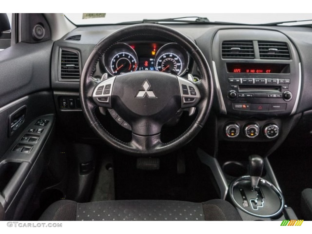 2012 Outlander Sport SE - Mercury Gray Pearl / Black photo #4