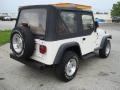 2000 Stone White Jeep Wrangler Sport 4x4  photo #6