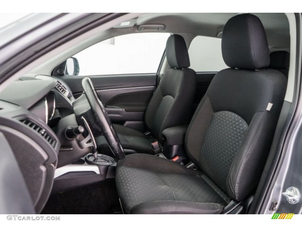2012 Outlander Sport SE - Mercury Gray Pearl / Black photo #6