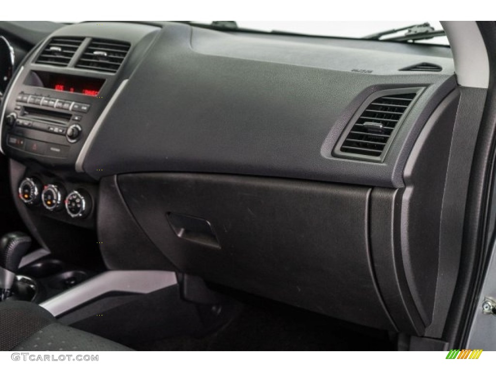 2012 Outlander Sport SE - Mercury Gray Pearl / Black photo #24