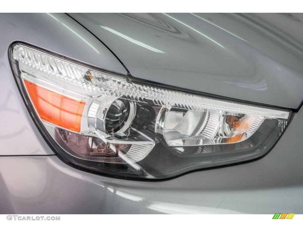 2012 Outlander Sport SE - Mercury Gray Pearl / Black photo #28