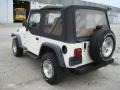 2000 Stone White Jeep Wrangler Sport 4x4  photo #8