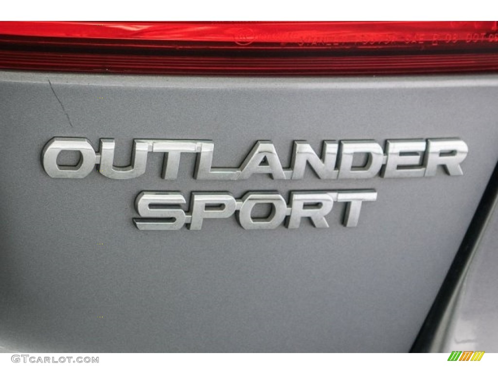 2012 Outlander Sport SE - Mercury Gray Pearl / Black photo #31
