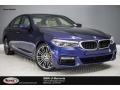 2017 Mediterranean Blue Metallic BMW 5 Series 530i Sedan  photo #1