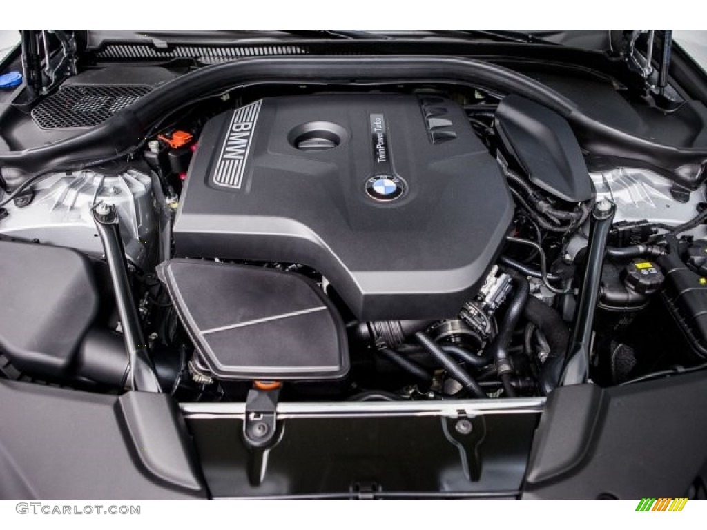 2017 5 Series 530i Sedan - Glacier Silver Metallic / Black photo #8